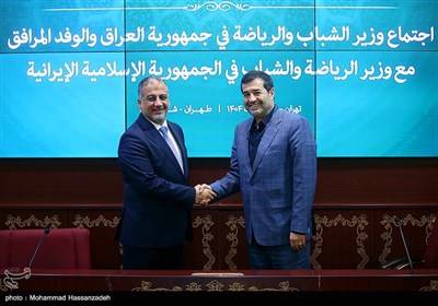 دیدار وزرای ورزش و جوانان ایران و عراق