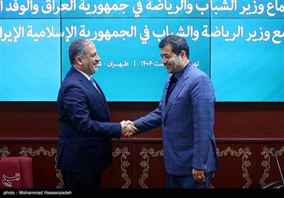 دیدار وزرای ورزش و جوانان ایران و عراق
