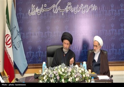 گزارش تصویری حضور آیت الله عاملی در دادسرای اردبیل/انتشار/