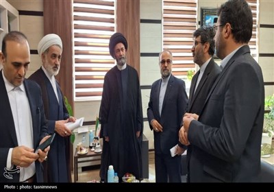 گزارش تصویری حضور آیت الله عاملی در دادسرای اردبیل/انتشار/