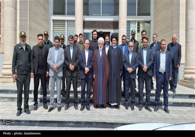 گزارش تصویری حضور آیت الله عاملی در دادسرای اردبیل/انتشار/