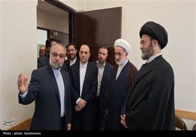 گزارش تصویری حضور آیت الله عاملی در دادسرای اردبیل/انتشار/