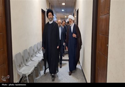 گزارش تصویری حضور آیت الله عاملی در دادسرای اردبیل/انتشار/