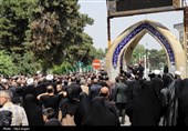 گلستان در سوگ شهادت امام صادق (ع)+تصویر