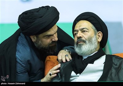 حجت‌الاسلام والمسلمین سید عبدالفتاح نواب، نماینده ولی‌فقیه در امور حج و زیارت و سرپرست حجاج ایرانیدر همایش آموزشی و توجیهی زائران حج تمتع استان تهران