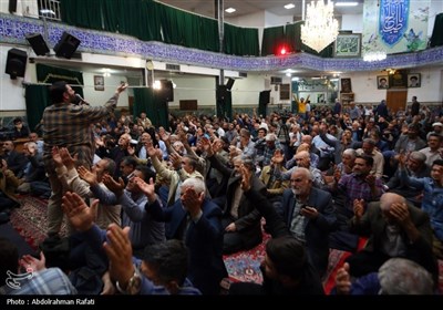 مراسم عزاداری شهادت امام جعفر صادق (ع) در همدان