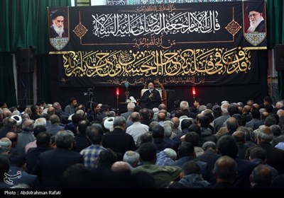 مراسم عزاداری شهادت امام جعفر صادق (ع) در همدان