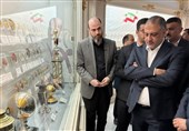 تشرف وزیر ورزش عراق به حرم رضوی/ بازدید از موزه حرم