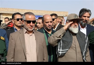 مراسم گرامیداشت 5 اردیبهشت در صحرای طبس