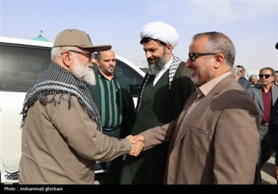 مراسم گرامیداشت 5 اردیبهشت در صحرای طبس