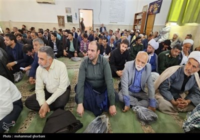 مراسم گرامیداشت 5 اردیبهشت در صحرای طبس