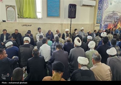 مراسم گرامیداشت 5 اردیبهشت در صحرای طبس