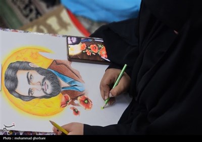 مراسم گرامیداشت 5 اردیبهشت در صحرای طبس