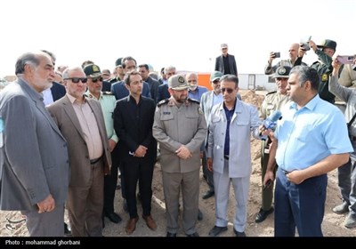 مراسم گرامیداشت 5 اردیبهشت در صحرای طبس