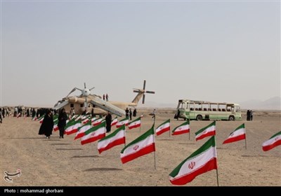 مراسم گرامیداشت 5 اردیبهشت در صحرای طبس
