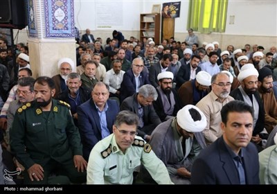 مراسم گرامیداشت 5 اردیبهشت در صحرای طبس