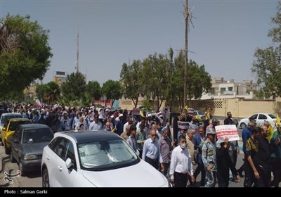 راهپیمایی جمعه‌های خشم در بوشهر