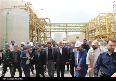 بازدید از بخش‌های مختلف نیروگاه سبلان