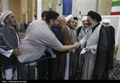 حضور حجت الاسلام والمسلمین نواب در نماز جمعه قم