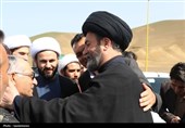 استقبال گرم مردم خروسلو از آیتالله عاملی