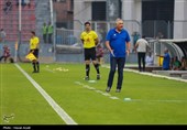 دیدار تیم های فوتبال نساجی و گل گهر