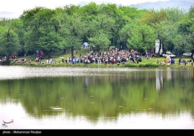 جشنواره بزرگ ماهیگیری خانوادگی در روستای حلیمه جان رودبار