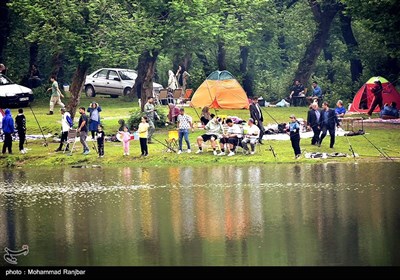 جشنواره بزرگ ماهیگیری خانوادگی در روستای حلیمه جان رودبار