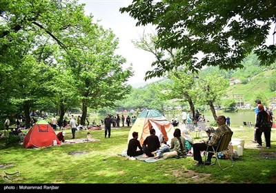 جشنواره بزرگ ماهیگیری خانوادگی در روستای حلیمه جان رودبار