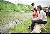 جشنواره بزرگ ماهیگیری خانوادگی در روستای حلیمه جان رودبار