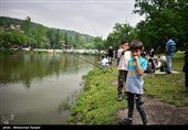 جشنواره بزرگ ماهیگیری خانوادگی در روستای حلیمه جان رودبار