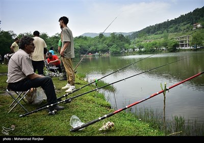جشنواره بزرگ ماهیگیری خانوادگی در روستای حلیمه جان رودبار