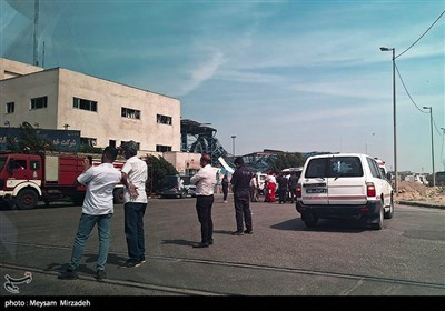 انفجار في بندر عباس جنوب إيران