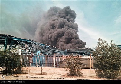 انفجار في بندر عباس جنوب إيران