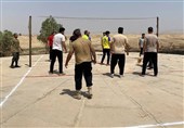 والیبال در نقطه صفر مرزی