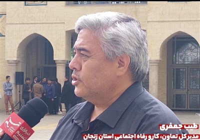 حضور مسئولان زنجان در واحدهای تولیدی در هفته کارگر