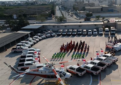 آماده اعزام 16 تیم و پایگاه هلال احمر بوشهر به هرمزگان