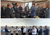حضور مدیرعامل بیمه البرز در بندر شهید رجایی