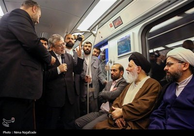 بازدید نماینده ولی فقیه در خراسان رضوی از پروژه خط سه مترو مشهد