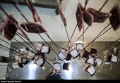 اهدای خون به مجروحان انفجار در بندر شهید رجایی
