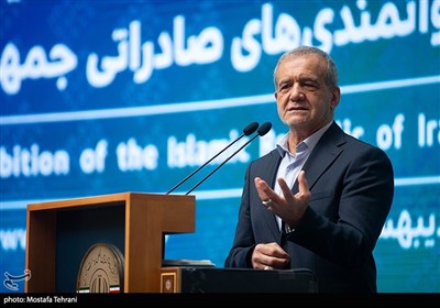 حضور مسعود پزشکیان، رییس جمهور
