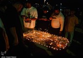سوگواری ساکنین کیش برای جان‌باختگان حادثه بندر عباس