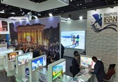 افتتاح غرفه ایران در نمایشگاه بینالمللی «بازار سفر عربی»