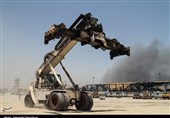 استاندار هرمزگان: انفجار بندر شهید رجایی خرابکاری نبود