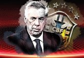 آنچلوتی رسماً سرمربی تیم ملی فوتبال برزیل شد