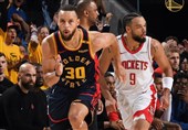 درگیری بازیکنان گلدن استیت و هیوستون در لیگ NBA