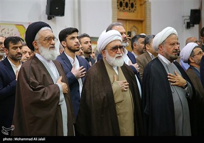 آیین خطبه‌خوانی و آغاز دهه کرامت در قم