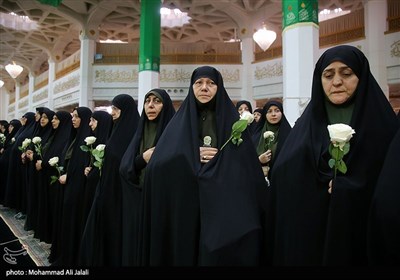 آیین خطبه‌خوانی و آغاز دهه کرامت در قم