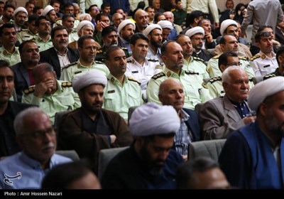 آیین تودیع و معارفه فرمانده انتظامی استان قزوین
