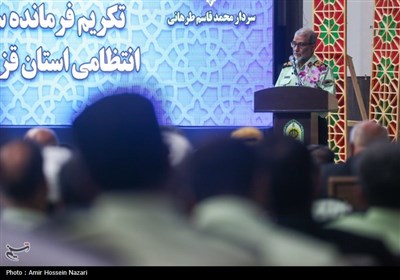 آیین تودیع و معارفه فرمانده انتظامی استان قزوین