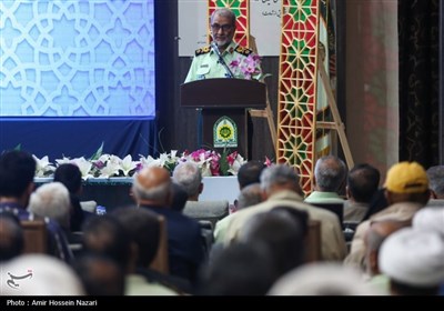 آیین تودیع و معارفه فرمانده انتظامی استان قزوین